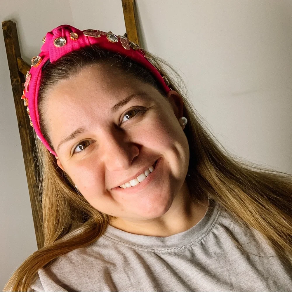 Treasure Jewels Pink Cowgirl Embellished Headband